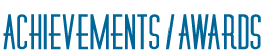 Achievements/Awards